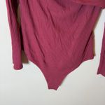 Lovers + Friends Lovers‎ + Friends Florence Bodysuit  Burgundy Size XL Photo 4