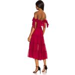 MISA Los Angeles X REVOLVE Micaela Dress Burgundy Womens Medium Photo 1