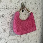 H&M  Pink Straw Chain Shoulder Bag Photo 1