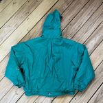 Obermeyer Women's Vintage Hooded Ski Jacket Teal Size 14 Photo 1