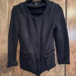 Drew Anthropologie Navy Blue Jacket Size XS Photo 0