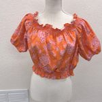 Elle Xirena  Top in Tropicana Orange XL Photo 2