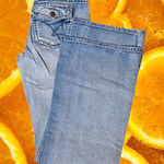 Amethyst Jeans  Bootcut Low Rise Denim Jeans‎ Pockets Light Wash Size 9 Photo 0