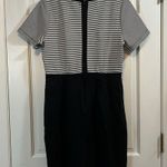 Loft Thick Knit Short Sleeve Structured Career Mini Dress - Size 12P Photo 6