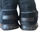 Cole Haan Zerogrand Suede Waterproof Shearling Chukka Black Boots Size 7.5 Photo 2