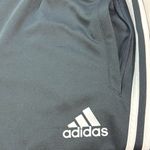 Adidas  Black Joggers with White Stripes Photo 8