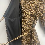 Francesca's Leopard Print Wrap Dress Photo 4