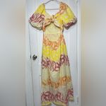 English Factory  WOMEN’S COTTON EYELET PUFF-SLEEVE MAXI DRESS Photo 3