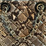 Kate Spade  Gold Coast Maryanne Snakeprint Quilted Leather Shoulder Bag Photo 2