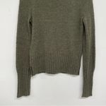 Madewell  Olive Green Wool Rolled Mock Neck Pullover Sweater Womens XXS Winter Photo 7