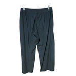 Eileen Fisher  High-Waisted Wide-Leg Washable Crepe Pants Black Size Large‎ Photo 3