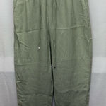 ZARA  Green Wide Leg Pants Lightweight Comfort‎ Photo 0