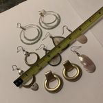 Lot Of 5 Costume Earrings Pierced Dangle Photo 9