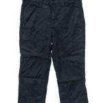 NYDJ Crop Black Pants Lift Tuck Technology Stretch Linen Tencel Spandex Blend 6 Photo 0