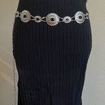 Cotton On NWT  Ribbed Black Skirt Size XL Photo 0