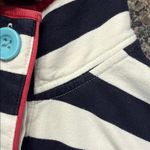 Joule Clothing Navy White Stripe Long Sleeve Polo Shirt Size 8 GUC #6005 Blue Photo 7