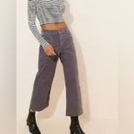AG Adriano Goldschmied AG Jeans Saige Wide Leg Crop 27 NWT Grey Ember Corduroy Pants Streetwear Photo 9