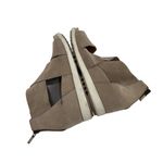 Eileen Fisher Womens Taupe Perforated Nubuck Wedge Sandals Back Zipper Size 8.5 Photo 2