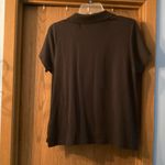 Lands' End XL/P Black Polo Shirt. Gently Used. Ribbed Collar. 100% Cotton. Photo 1