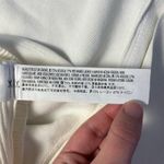 Endless Rose  White‎ Cropped Short Sleeve Sweetheart Neckline Knit Sweater Size M Photo 6