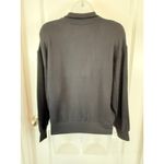 Lou & grey NWT Signature Soft Plush Quarter Zip Sweatshirt Black Small Lounge S Photo 4