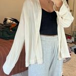 White Stag Flowy White Button Up Photo 0