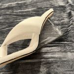 Good American White Terry Cloth Heels Photo 3