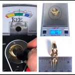 14KT RETRO 1950's MID CENTURY MODERN .21 CARAT FIREY DIAMOND SOLID Y GOLD RING Photo 7