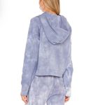 Love Shack Fancy Anarosa Hoodie- Washed Denim Size Small Photo 4