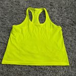 Lululemon  neon yellow swiftly tech tank race length size 12 Photo 0
