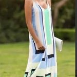 Maeve  by Anthropologie Geometric Maxi Dress Photo 3