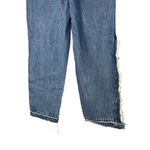 Nasty Gal Jeans Fray Seam Straight Denim Jeans Women’s Size 6 Photo 7