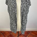 Eileen Fisher Short Sleeve Melange Organic Linen Cardigan Photo 4