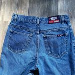 Bongo Y2K Vintage Cropped High Waisted Flare Blue Jeans 6 Western Boho Heritage 70s Photo 4