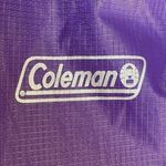Coleman  multitec purple hooded lightweight outdoor rain jacket pouch Sz Small Photo 5