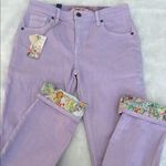 Johnny Was Purple Cropped Ankle Jeans Photo 0