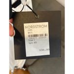 Mac Duggal Ieena for  Pleated Cap Sleeve Belted A-Line Midi Dress in White Formal Photo 6