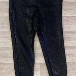 Torrid  pleather reptile snakeskin shiny legging jegging black pant sz 1 large xl Photo 0