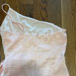 Lucy in the Sky Elegant Peach One-Shoulder Dress Photo 5