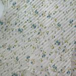 Free People  Sweetest Thing Mini Dress Bell Long Sleeve Ruffle Buttons Floral 10 Photo 7