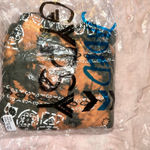 NWT FROM HERE AND BEYOND PANTS BLEACHED OLIVE BANDANA Size:S/M The NWT Jaded Gypsy Women's Harem Jogger Pants are a stylish and comfortable option for various occasions such as travel, weddings, or casual wear. Featuring a unique Bandana Tiedye pattern, these pants are made from cotton with a relaxed fit and tapered leg style. The high Photo 5