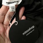 Mittoshop Short-Sleeve Hoodie, Black, Size S Photo 4