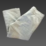Hanes Hane’s Cozy Gray Cropped Sweatpants Sz small Photo 1