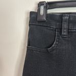 American Eagle The Dream Jean Curvy Super Hi-rise Black Distressed Jeggings sz 0 Photo 4