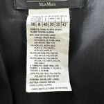 Max Mara Weekend Black & White Wool Blend Mini Snap Button Wrap Skirt Sz 8 Photo 9