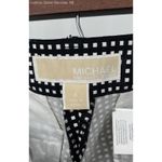 Michael Kors  White/Black Women's Chino Checkered Pants - Size 4‎ Photo 5