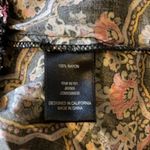 Bebop Black Floral Elastic Waist Lounge Sleep Shorts L Photo 13