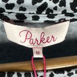 Parker Blue Leopard Print Dress Photo 2