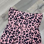 Aerie Offline  Real Me Twisted‎ Front High Waisted Leggings Pink Leopard Small Photo 8