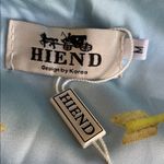 HEIND Elegant Blue Wrap Hearts and Cherubs Wrap Dress Size M Photo 6